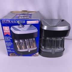 UltraSorter Motorized Coin Sorter Bank Mag-Nif Item 4875 Box Instructions