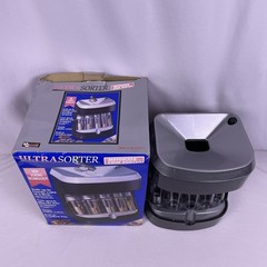 UltraSorter Motorized Coin Sorter Bank Mag-Nif Item 4875 Box Instructions