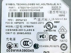 Motorola Symbol STB2078 Cradle STB2078-C10007WR for MT2070 MT2090 w/USB Cable