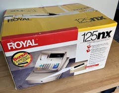 NEW! Royal 125nx POS Commercial Cash Register Management System!