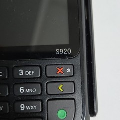 PAX S920 Wireless Credit Card Terminal with Power Adapter