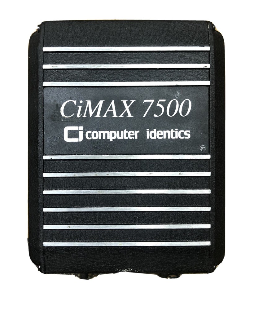 Ci Max 7500 Computer IDENTICS # 7500 BAR CODE SCANNER