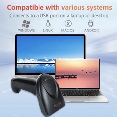 Honeywell 1300G USB Barcode Scanner Kit, Model 1300G-2USB Brand New