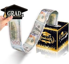 Graduation Gifts Black Graduation Money Box Surprise Grad Money Holder