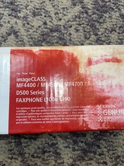 Genuine Oem Canon 3500B001aa 128 Black Toner Cartridge Sealed But Box Damaged