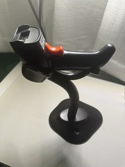Symcode QR Industrial Bluetooth Barcode Scanner with Wireless Charging Stand—-