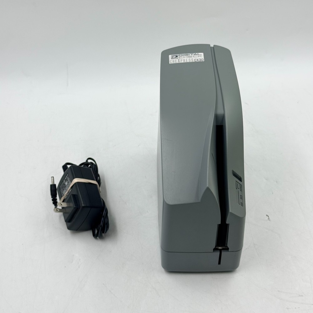 Digital Check CheXpress CX30 152000-02 W/ Charger