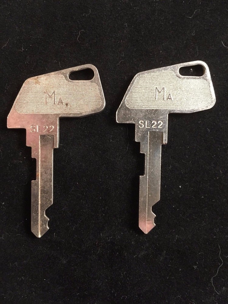 TEC CASH REGISTER, MA KEY, #SL22, SET OF 2