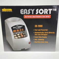 Coin Sorter Royal Sovereign Easy Sort CO-2000 Electric FAST Used w/ Original Box