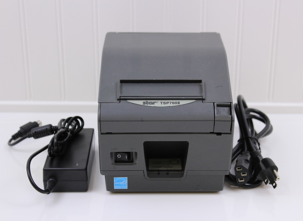 Star Micronics TSP700II Thermal Receipt Printer Parallel w/ Power Adapter