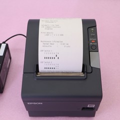 Epson TM-T88V M224A Point Of Sale Thermal Receipt Printer Low Use T5-C1