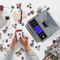 Professional USD Coin Counter, 300 coins/min Coin Counter Sorter with Quickload