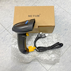 Lot OF 5 NETUM 2D Wireless Bluetooth USB Barcode Scanner QR Code Reader