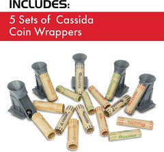 Professional USD Coin Counter, 300 coins/min Coin Counter Sorter with Quickload