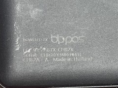 BBPOS CHIPPER 2X POS Credit Card Chip Reader Scanner 2AB7X-CHC2XBT & Mount brkt