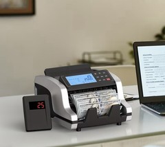 Money Counter Machine with Banknote Counting Function Bill Cash Currency