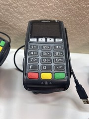Lot Of 5 Ingenico IPP 350 USB Credit Card Terminal + (5) Stand Sen351009