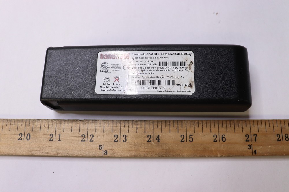 Handheld Li Extended Life Battery Li-Ion Rechargeable 14.8V 37Wh SP400X CE199B