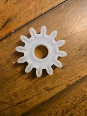 Coin Hopper Evolution Large Plastic Gear 12 Tooth