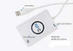 NFC Contactless Card Reader – USB Device with SDK & Mifare IC Cards Included