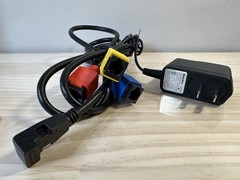 PAX S300 Cord, Standard Pigtail/Comm Hub Cables Power Adapter Red Yellow Blue