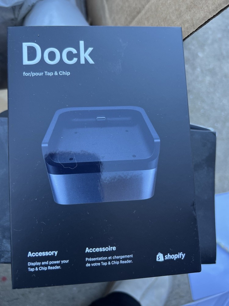 Shopify Retail Stand Set Dock Tap and Chip Holder