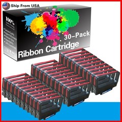 30 Pack ERC-30 ERC 30 34 38 B/R Ribbon for M115A M119 M119B M119D M133A