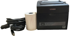 Citizen CT-S310IIUBK TZ30-M01 Thermal POS Receipt Barcode Printer USB Serial