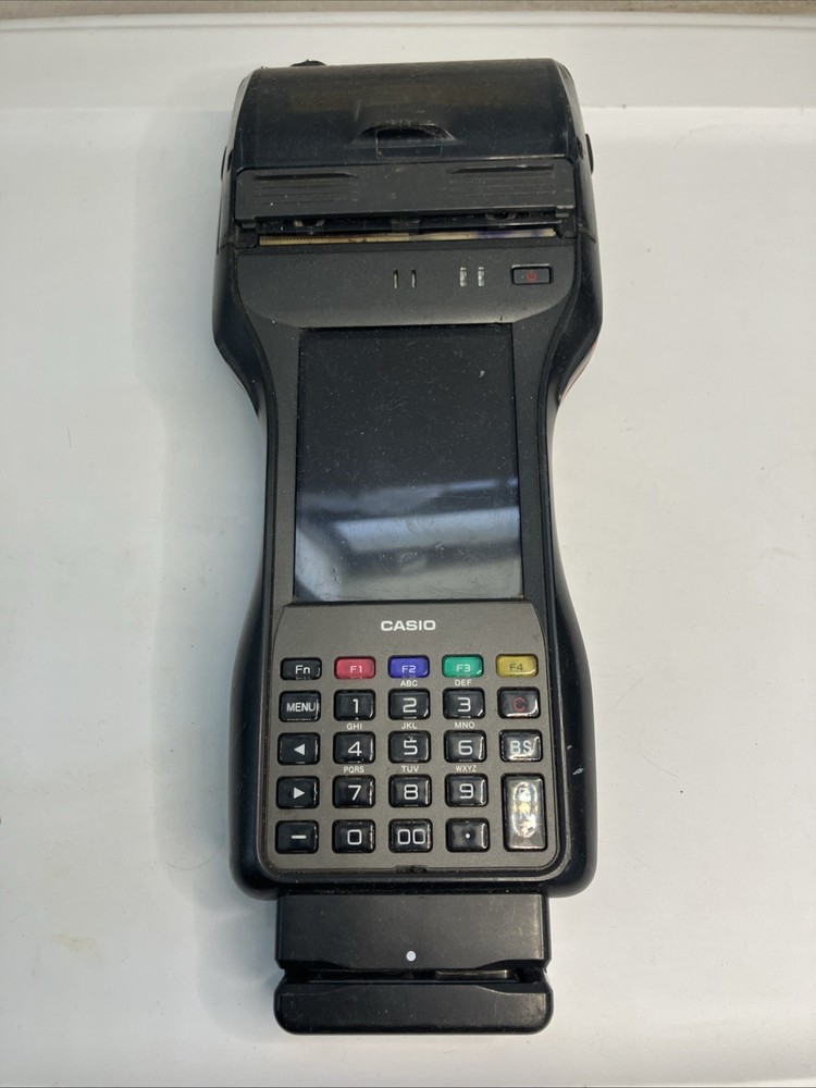 Casio Mobile Handheld Printer Barcode Scanner IT9000E-MC25E Portable Reader