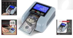 Fast Automatic Currency Counterfeit Detector – All-Orientation with UV/IR Sen…