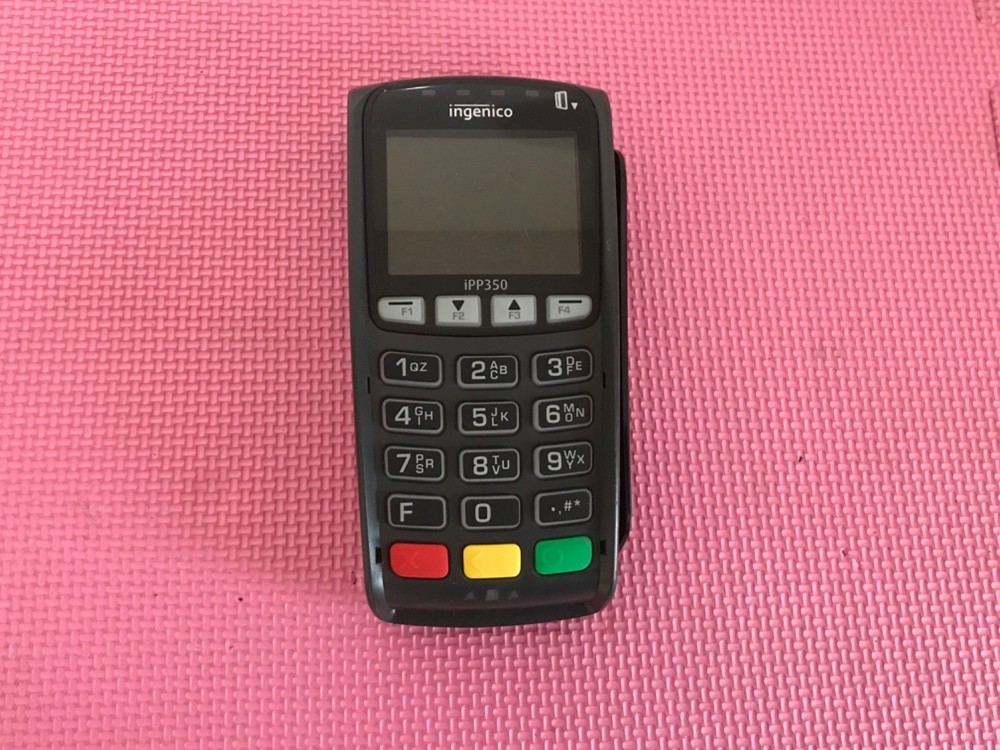 INGENICO IPP350 USFDP15A POINT OF SALE PINPAD No Power Adapter
