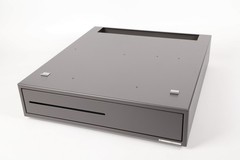 Fujitsu Electronic Cash Drawer, Keyless, Black, New