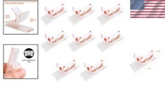 Reclosable Fastener Kit for EZ Pass – 8 High-Performance Acrylic Adhesive Strips