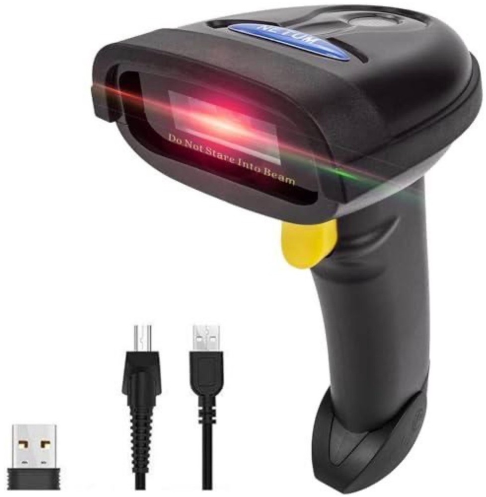 NETUM NT-1228BL 2D Barcode Scanner Bluetooth Wireless USB QR PDF417 Reader