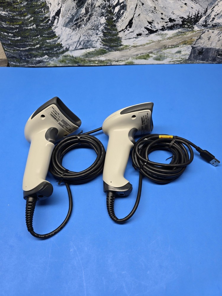 Honeywell 1300g-2 Handheld USB Barcode Scanner Hyperion 1300g LOT OF 2