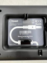 Charging Dock for Toast Flex POS Go 2 Handheld Tablets DTC200 No Power Adapter