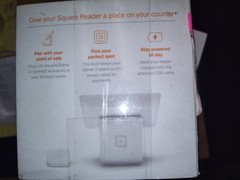 SQUARE DOCK – Contactless Credit Card Charger -Recharger-Square A-SKU-0120 Dock