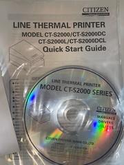 VeriFone Citizen RJV-3200 Replaces TM-U950 Thermal Receipt Printer Ruby CPU5 NEW