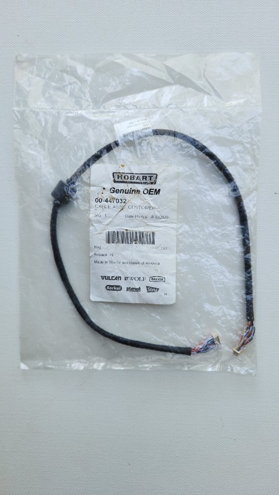Hobart HTi Cable Assy for Customer Display, OEM Part No. 00-447032