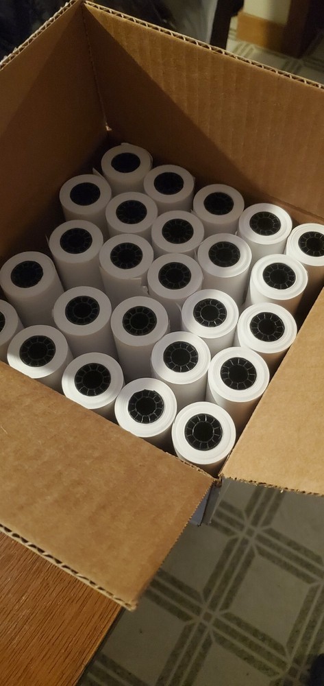 PosPaperRoll 2-1/4 inch x 50 ft Thermal Paper Roll – 50 Count
