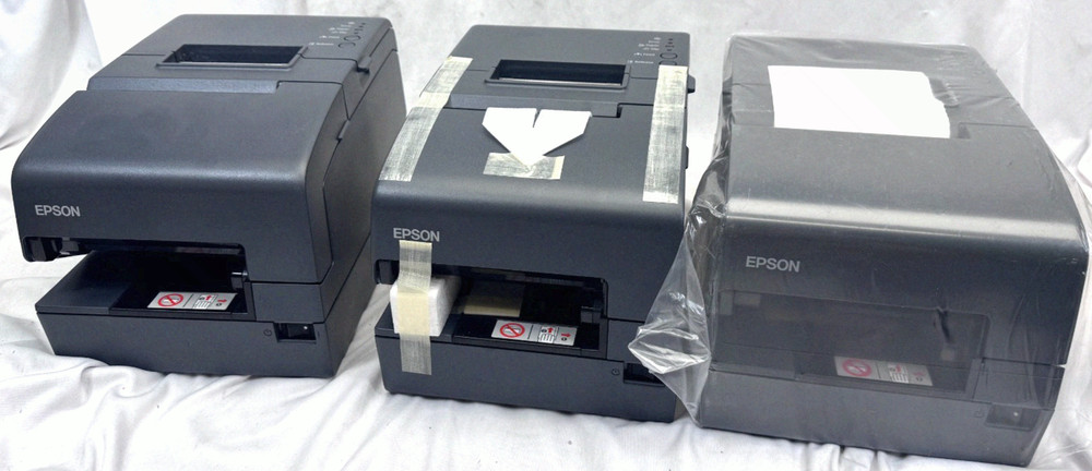 Unused – Epson TM-H6000IV Thermal POS Receipt Printer M253A with Power Cable!