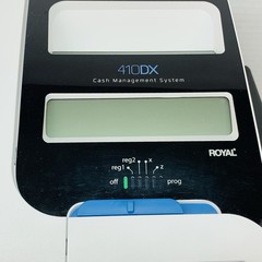 Royal Cash Register 410DX Cash Management System 89214G Keys Manual Tested Works