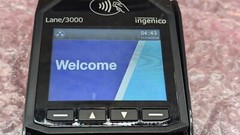 Ingenico Lane 3000 PIN Pad Payment Terminal with USB Cable, Power Supply