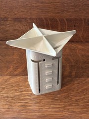 MMF™ Industries Coin Tender Sorter Counter Beige USA Made 4 Tubes