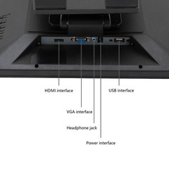 15” Touchscreen POS Cash Register Till System LCD Display for All Retail Shops