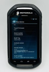 Motorola Symbol Zebra MC40N0-SCJ3R00 Mobile Android Barcode Scanner