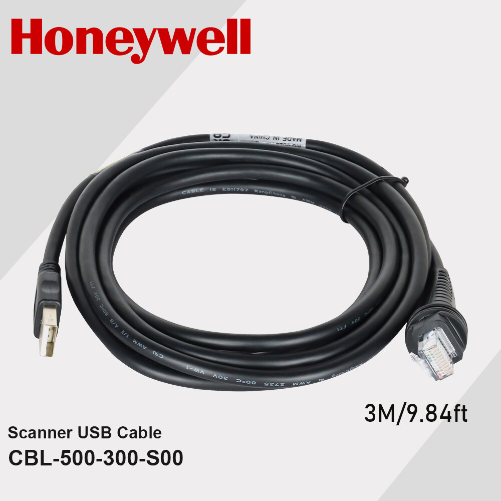 Honeywell 3M 9.84ft USB Cable CBL-500-300-S00 for 1900G 1200G 1300G Scanner