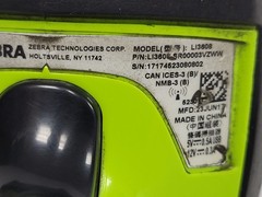Zebra LI3608 SR Standard Range Rugged Barcode 1D Scanner w/USB Cable
