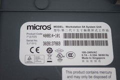 Micros WorkStation 5A Point of Sale System With Stand See Description