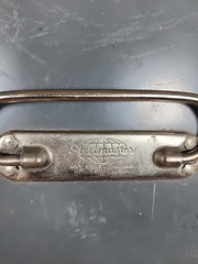 ☆Vintage☆ ~Steel master Metal Cash Box Art Steel Co. Heavy Duty~ ☆LOOK☆